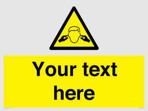 Custom Noise Hazard Sign